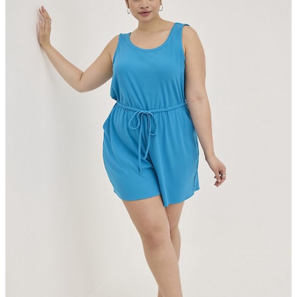 Torrid size 3 Blue Romper